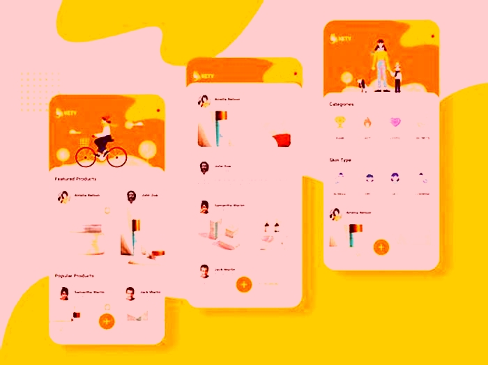 Amazing Inspirational Mobile UI Design Examples